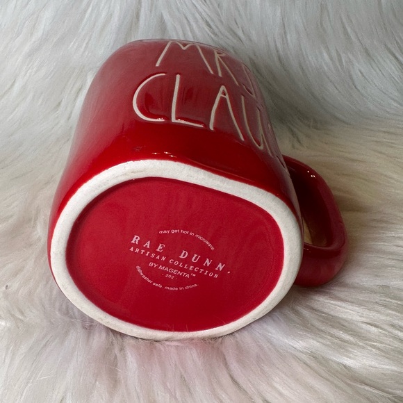 Rae Dunn Red Mrs. Claus Mug - Picture 3 of 3